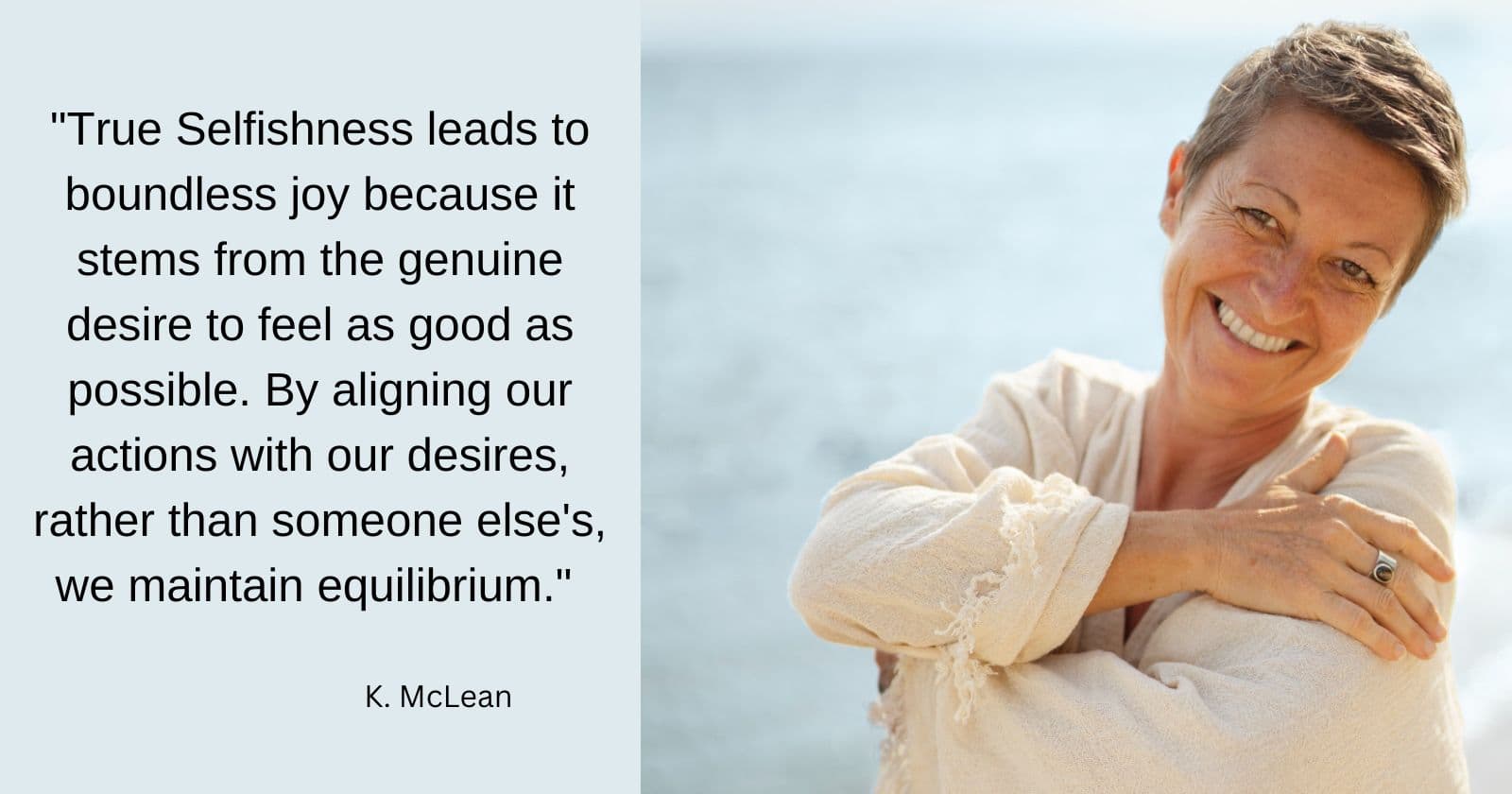 Be More Sensibly Selfish